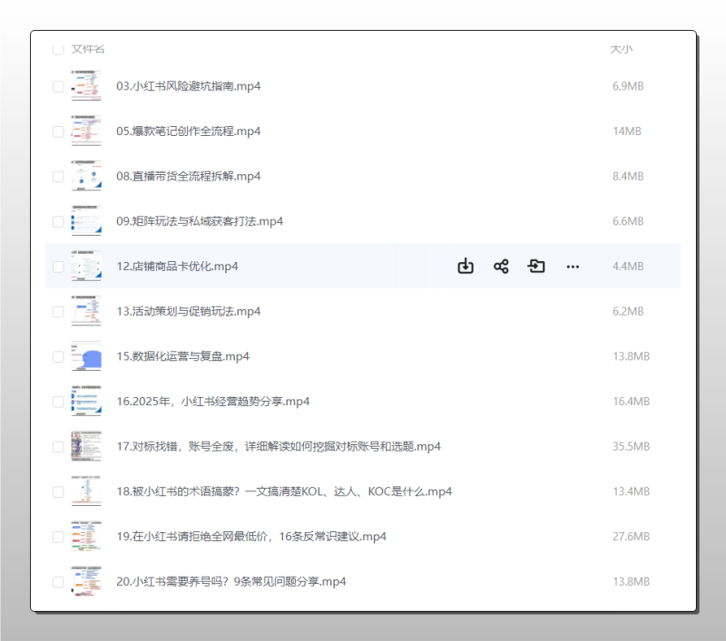 2025小红书电商全链路运营-I.SO资源站