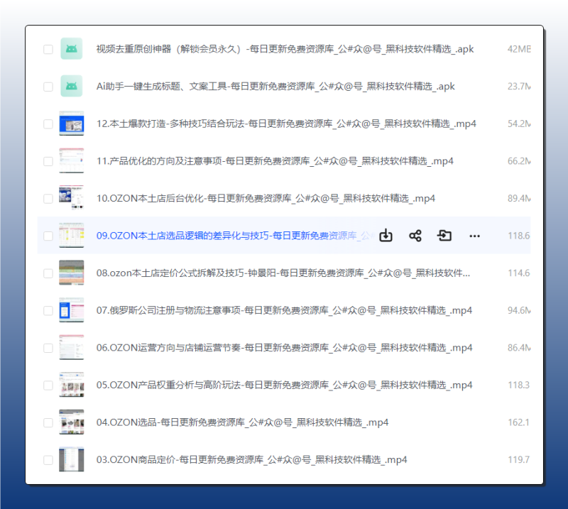 跨境店铺运营培训课程，快速掌握平台规则，选品方向，本土爆款打造-I.SO资源站